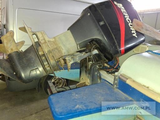 Łódź HARPUN 550 z silnikiem zaburtowym Mercury 115 ELPTO (moc 86 kW) na p-pie 2-os. Niewiadów 